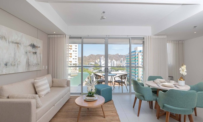 El Rodadero Apartment | Comfy Apartament With Ocean View In Santa Marta