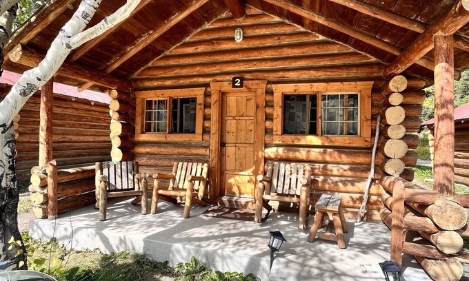 Silver Gate Cabin | Comfy cabin is situated on the Silver Gate property which overlooks 10,000ft tall mountain peaks surrounding the town.