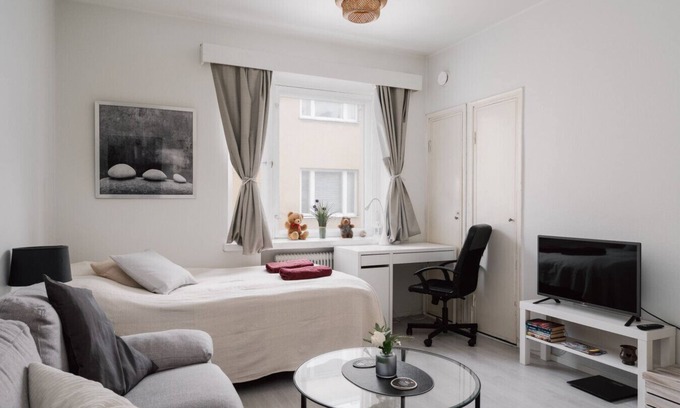Kamppi Apartment | Comfy Studio in Helsinki