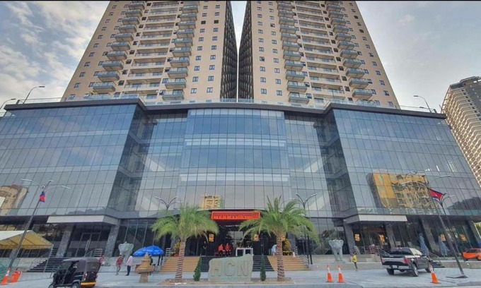 Tuol Kouk Apartment | Condo Studio Room on 12th floor, full furnished