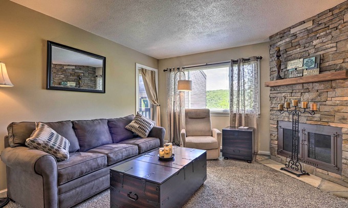 Chalet Village Condo | Condo w/Pool & Grill Access ~ 4 Mi to Gatlinburg!