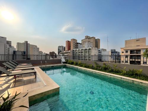 Vila Buarque House | Condomínio com piscina ao lado do Parque Buenos Aires