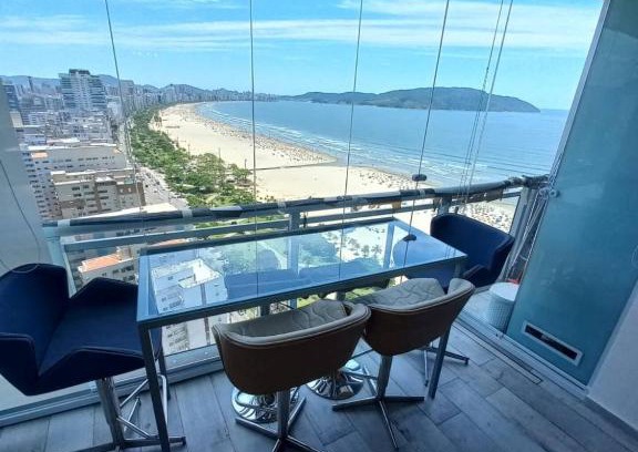Pompeia Apartment | Condomínio de Luxo em Frente à Praia (novinho)