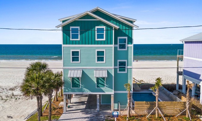 Mexico Beach House | Constellation: Stunning 6 Bedroom New Build- Priv. Pool, Pet Friendly Sleeps 24!