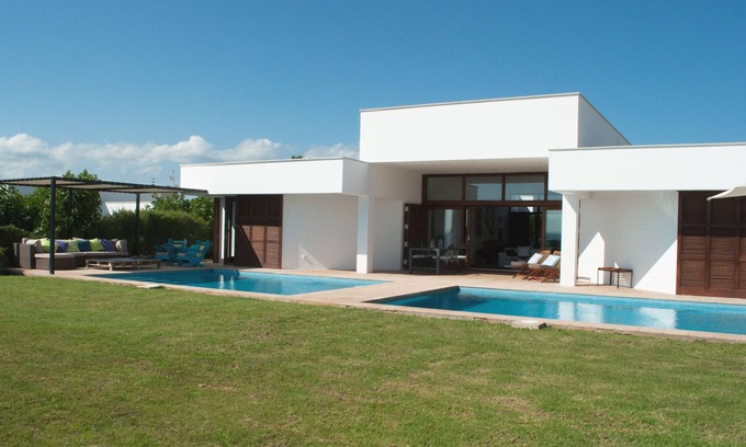 Marina de Son Ganxo Villa | Contemporary luxury villa with sea view, large swimming pool, close to airport