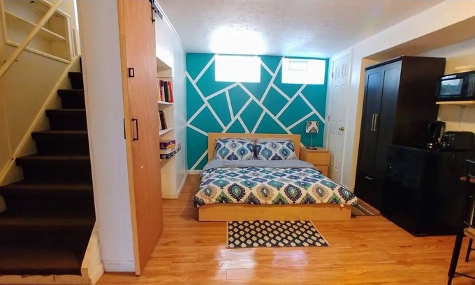 Old Brooklyn Apartment | Cool Finished Basement Suite