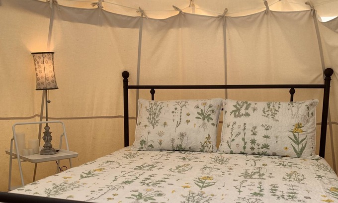 Kennerdell RV Rental | Copperhead Retreat - entire campground -2 tipis, 1 wolf pup trailer, 1 tent site