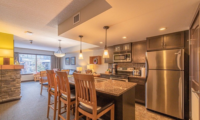 Copperstone Resort Apartment | Copperstone Resort 3209 - Mountain View Suite, Welcome Home! With Underground Parking, Hot Tub, BBQ