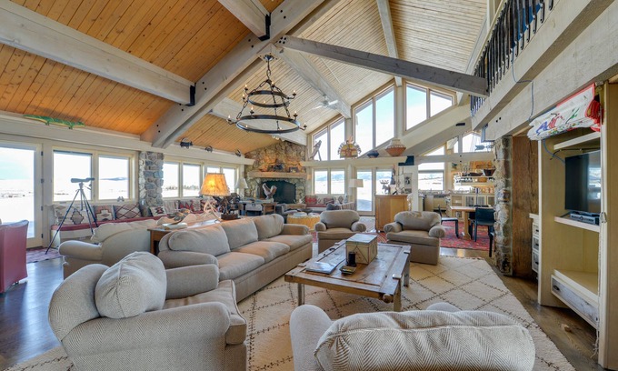 Cora House | Cora Home w/Mountain Views - Fishing On-Site!