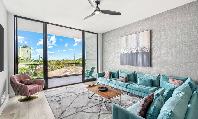 Melbourne Beach Condo | Coral Cove | NEW Beachfront Condo w Luxe Master, PVT Balcony & Upscale Amenities