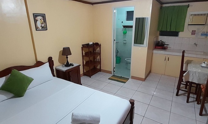 Boracay Island Apartment | Coralyn's Place couple room/standard room with private toilet and kitchenette