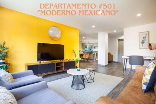 La Condesa Apartment | Corazón de Condesa 3 departamentos - 200Mbps WiFi, Roof, Gym