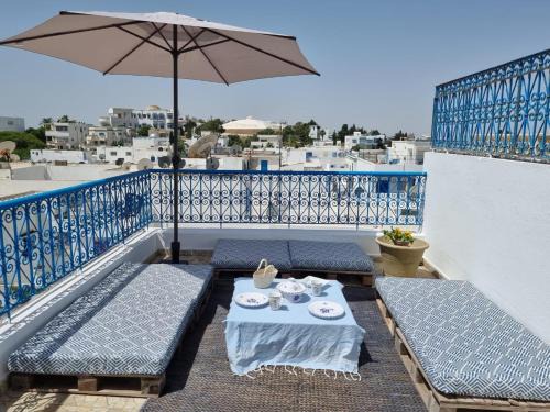Sidi Bou Said Villa | Cosy 1bdr, with a terasse in heart of Sidibou