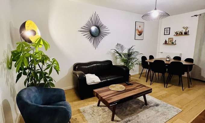 Beaulieu - Maladrerie - Saint-Paul Apartment | Cosy and Bright F2 Apartment