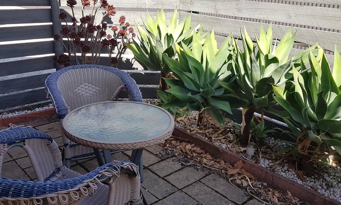 Albury Apartment | Cosy and Central Stanley St Unit - Central one bedroom apartment with a queen bed and kitchen facilities plus unlimited high speed wifi.