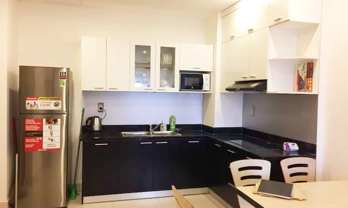 Lach Tray Apartment | Cosy aparment in the center of the city and view the whole city from the bedroom