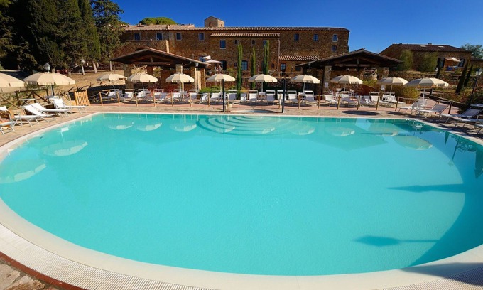 Casalappi Other | Cosy apartment for 3 people with pool, A/C, TV and panoramic view