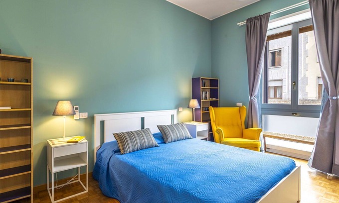 Ticinese Apartment | Cosy apartment for 4 guests with WIFI, A/C, TV, balcony and parking