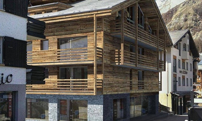 Saas-Fee Apartment | Cosy apartment for 6 guests with WIFI, TV and balcony