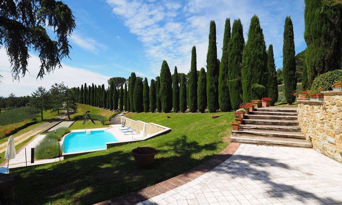 Volterra Apartment | Cosy apartment for 6 guests with pool, WIFI, panoramic view and parking, close to San Gimignano