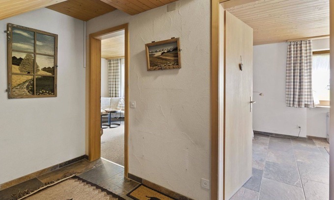 Churwalden Apartment | Cosy apartment for 2 guests with WIFI, TV, balcony and pets allowed