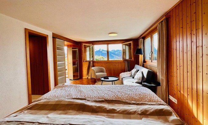 Schoenried Apartment | Cosy appartment 10 min from Gstaad with stunning view