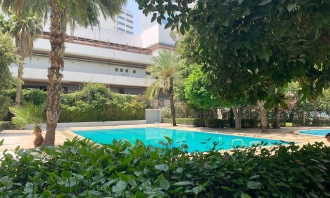 Tangier Apartment | Cosy studio with garden & pool view
