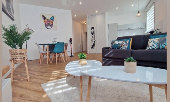 Montchat Apartment | Cosy Villeurbanne-Lyon Gare Part Dieu