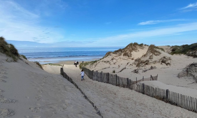 Camiers Apartment | Côte d'Opale, large new apartment (72m2) 200m from beach and dunes.