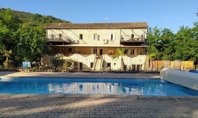 Les Assions House | Cottage 2/4 pers with swimming pool in southern Ardèche