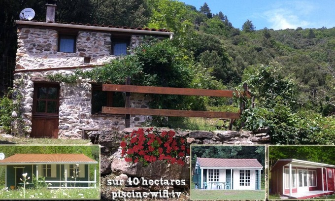Riols Cottage | Cottage and chalets in the Haut Languedoc Regional Natural Park