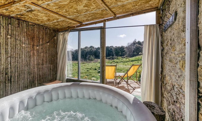 Susqueda Cottage | Cottage 'El Graner' with Mountain View, Private Garden and Wi-Fi