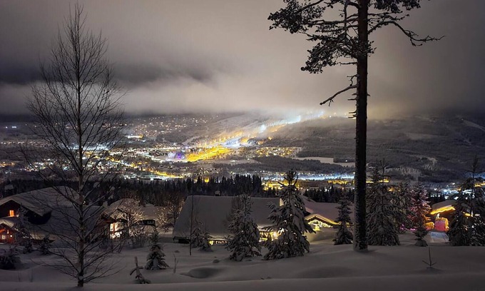 Trysil House | Cottage in great location high up on the cottage area Bjønnåsen.