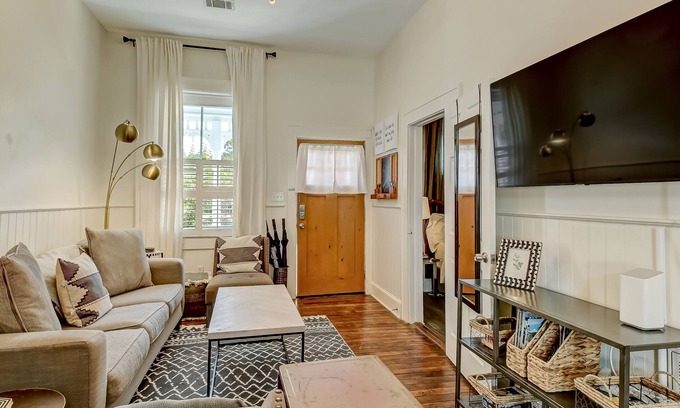 Beach Institute House | Cottage in Historic District, Heated Pool Access