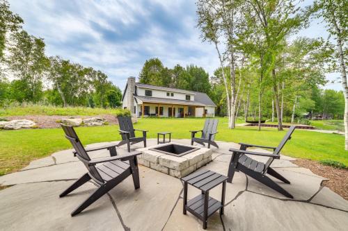 Alanson House | Cottage on Crooked River with Dock and Slip!