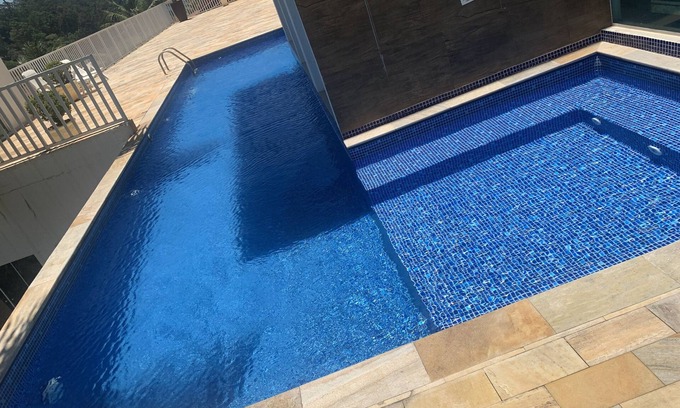 Igarata Cottage | Country house in condominium. Swimming pool/suite/access to dam.