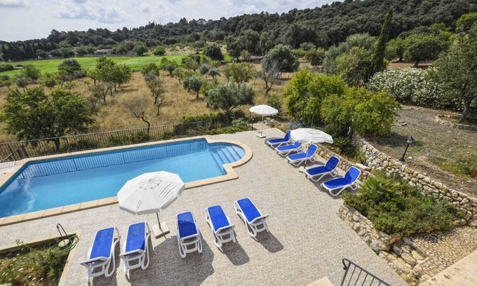 Campanet Villa | Country House in Spain with Pool & Mountain Views