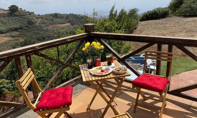 La Solana Villa | Country House "Rural Suite La Morera" with Sea View, Shared Terrace & Wi-Fi