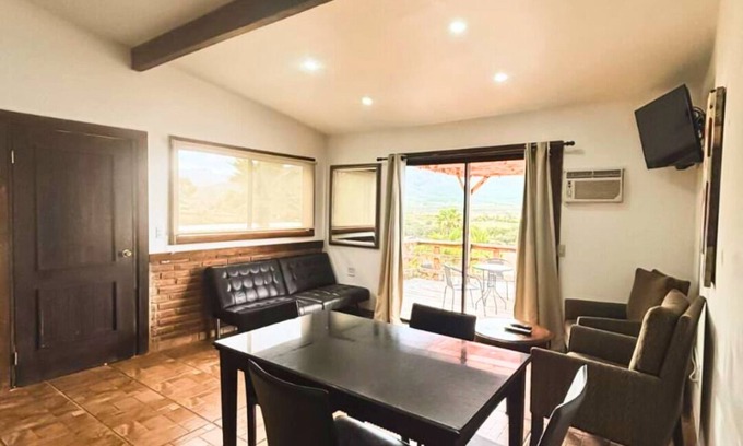 Valle de Guadalupe Cabin | Cozy Cabin with Terrace and Panoramic View- Access to Pool