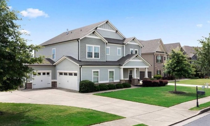 Cartersville House | Cozy 1-bedroom in large house in popular Cartersville with fitness room, WiFi