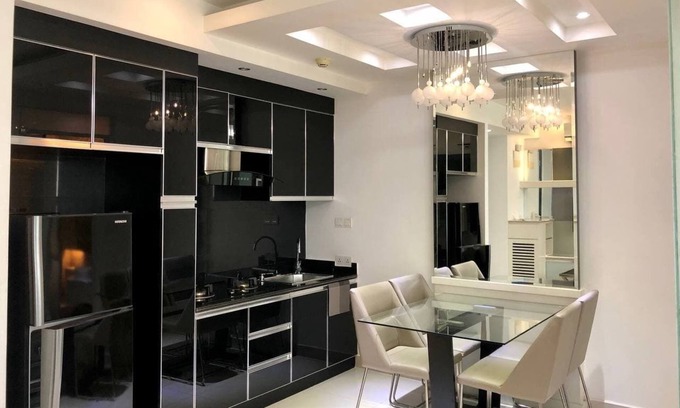 Phnom Penh City Centre Apartment | Cozy 1-bedroom studio with AC, fitness room in enchanting Phnom Penh