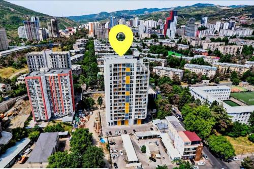 Saburtalo Apartment | Cozy 1BR Apt near Metro Station on Saburtalo.