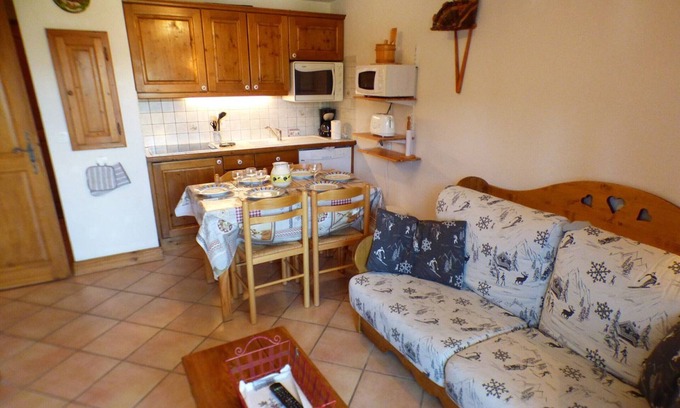 Les Saisies Apartment | Cozy 2-room apt, 6 people, Les Saisies, balcony, pets allowed