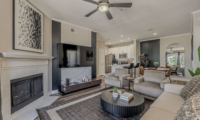 Horseman's Park Apartment | Cozy 2BR 2BA Pool Gym Free Parking