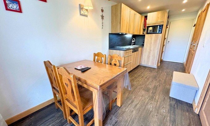 Reberty Apartment | Cozy 4-Person Apartment at the Foot of the Slopes - Les Menuires