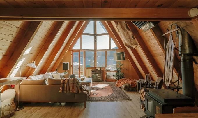 Ptarmigan Mountain House | Cozy A-Frame with Million Dollar Views!