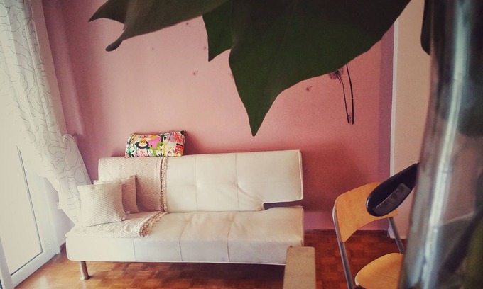 Nea Chalkidona Apartment | Cozy apartment 48 m2 close to the city center with view .FREE Wi-Fi.