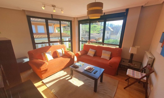 Cangas de Onis Apartment | Cozy apartment in Cangas de Onís Center with 3 bedrooms (7 places), WIFI, views