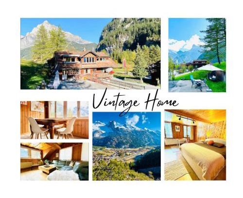 Kandersteg Apartment | Cozy Apartment in Vintage House in Kandersteg