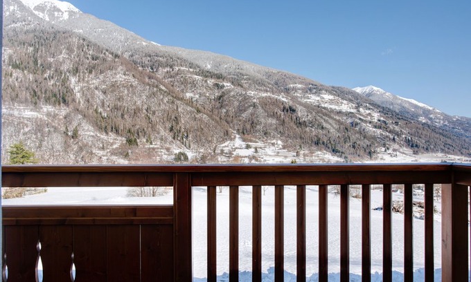 Dimaro Apartment | Cozy Apartment Ai Bonetei 1 with Mountain View, Wi-Fi, Balcony, Garden & Terrace; Parking Available